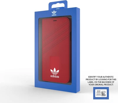 $42.95 • Buy Adidas Originals Suede Cases For Apple IPhone X - Red Wallet