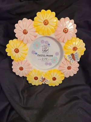 Decorative Special Moments Floral Daisy Picture Frame • £10.60