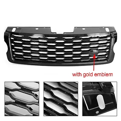 Front Bumper Grille Mesh Grill For Land Rover Range Rover Vogue L405 2013-2017 • $119.69