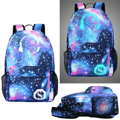 Backpack Galaxy School Book Bags Kids Casual Daypack Canvas Bag For Boys Girls • $24.95