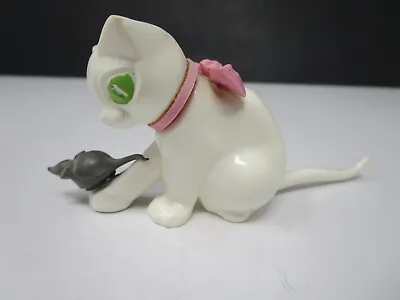 Vintage Magnetic White Cat And Mouse Catch Paw Magneto Novelty Toy Germany • $15