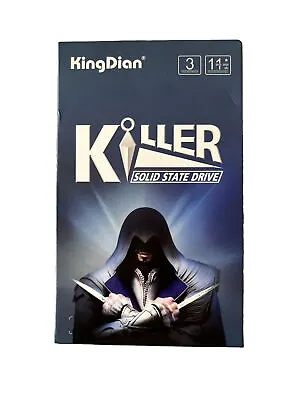 KingDian Killer Solid State Drive Sata 3 - S200 60gb New Uk • £9.99