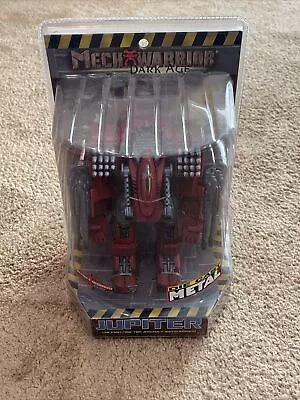 Mech Warrior Dark Age Jupiter 1/55 Die Cast Model/Figure RED - New & Sealed • $115