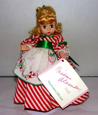 Vintage Madame Alexander Hard Plastic Christmas Candy 8  Doll • $12