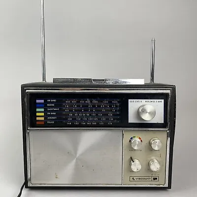 Viscount Model 1860 Transistor Radio Scanner Vintage • $44.91