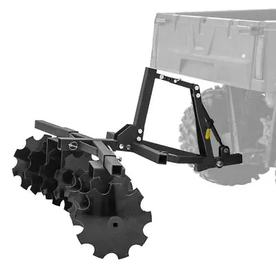 Black Widow 3-Point ATV/UTV Attachment System With Disc Plow Kit • $719.99