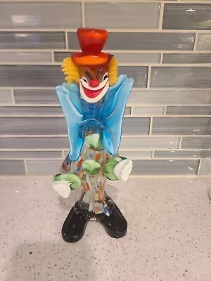 Murano Glass Clown Figurine • $35