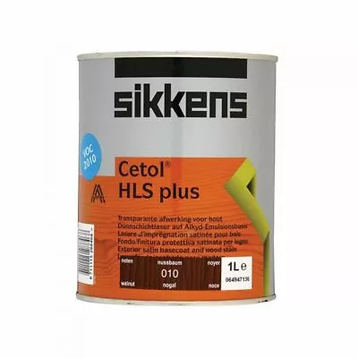 £28.99 • Buy Sikkens Cetol HLS Plus 1L Woodstain Many Colours To Choose From