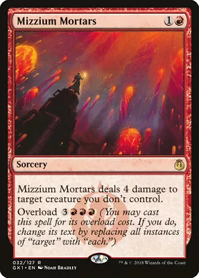 Mizzium Mortars Guild Kit: Izzet NM Red Rare MAGIC THE GATHERING CARD ABUGames • $1.85