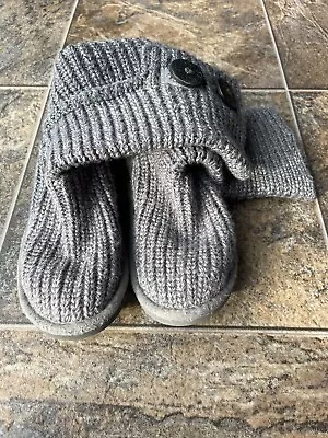 Ugg Classic Cardy Knit Sweater Boots- Grey Toddler Size 13 • $15.78