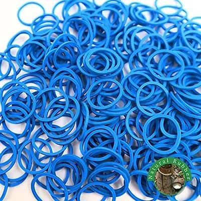 1000 Pcs Mini Blue Rubber Bands Elastic Hair Ties Hair Braids Rubber Bands • $9.93