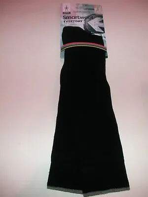 $16.88 • Buy SmartWool Everyday Merino Wool Basic Knee High Socks Women's Large NWT Black