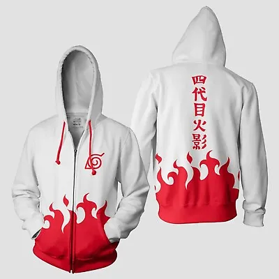 Fourth Hokage (Naruto Shippuden) Cosplay Hoodie • $65