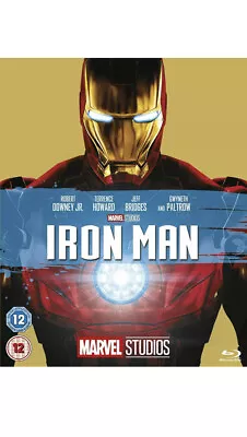 Iron Man (Robert Downey Jr) Marvel Blu Ray Brand New Sealed (With Rare Slipcase) • £3.50