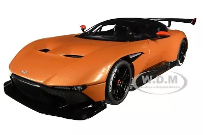 Aston Martin Vulcan Madagascar Orange W/carbon Top 1/18 Model Car Autoart 70264 • $219.99