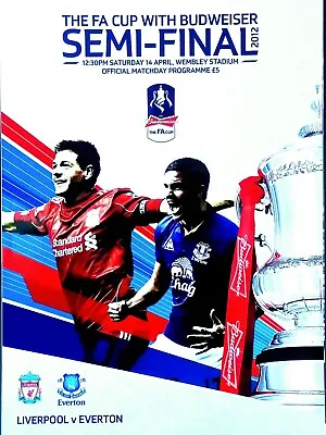 The FA Cup Semi Final 2012 Liverpool V Everton 14th April. Played @ Wembley  • £4.99