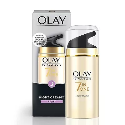 Olay Total Effects 7 In 1 Anti Ageing Night Firming Cream For All Skin Select It • $29.68