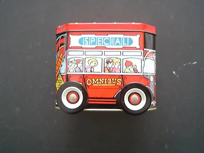 Vintage London Bus Tin • £5