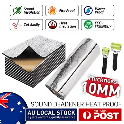 Heat & Sound Deadener For 88-98 OBS Truck Headliner Roof Kit 1142cm2 2500 C3500 • $162.50