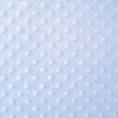 Dimple Plush Fleece - Dot - Blue - Oeko-tex - Softest Cuddle Minkee Fabric • £14.99