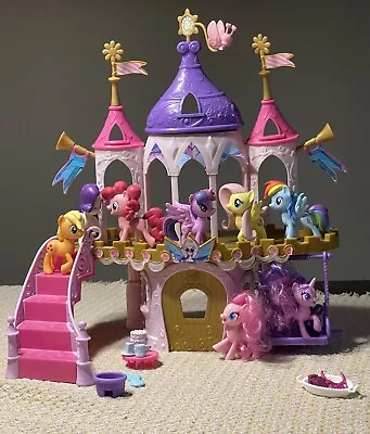 My Little Pony Princess Cadance Princess Wedding Castle 2011 & 8 Ponies & Access • $60