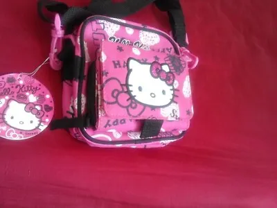 HELLO KITTY MINI BACKPACK POUCH / PURSE By NAKAJIMA USA -- BRAND NEW WITH TAGS • $49.98