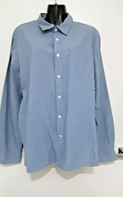 Size Xxl Men's Blue Check Long Sleeve Country Road Shirt Euc • $23