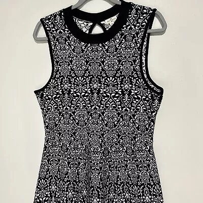 Mason & Belle Sweater Dress Women’s  Large Knit Casual Black White • $12.80