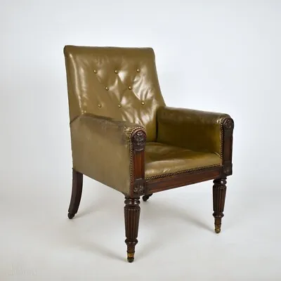 Georgian Library Chair Circa.1820 • £1600