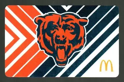 MCDONALD'S Chicago Bears NFL 2013 Gift Card ( $0 )   • $4