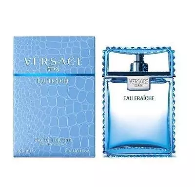 Versace Eau Fraiche Men 3.4 OZ 100 ML *Eau De Toilette* Spray Nib Sealed • $49.44