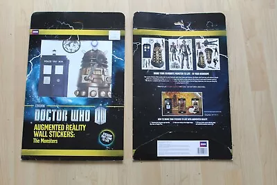 Doctor Who Daleks + Cybermen Wall Stickers Set Of 2 / The Monsters. New But Old  • £4