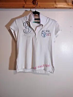 La Martina Women's 6 Polo Shirt Sleeve Shirt Embroidered Designer • $19.99