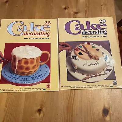 Cake Decorating Booklets No 26 + 29 • £3.50