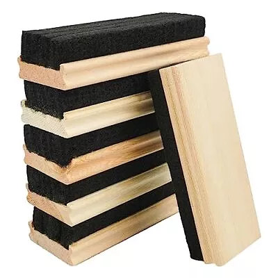 6 Pack Chalkboard Eraser Wool Felt Dustless Blackboard Cleaner For School 5x2.3 • $18.75