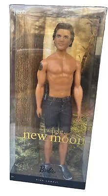 The Twilight Saga New Moon Jacob Barbie Doll Pink Label 2009 Mattel R9909 • $10.99