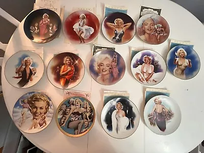 Set Of 13 Marilyn Monroe Collectable Plates • $9.99