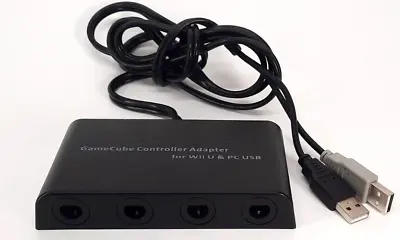 New Mayflash 4 Port Adapter GameCube Controller To Nintendo Switch Wii U & PC  • $16.95