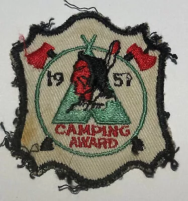 1951 Camping Award Viking Council   Boy Scout Patch RC3 • $7.43
