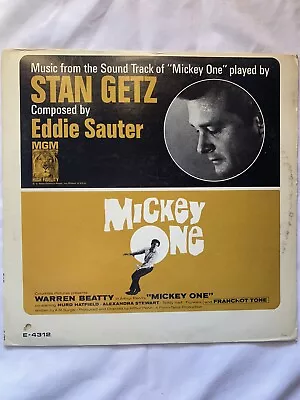 STAN GETZ-Mickey One Movie Soundtrack- 12  Vinyl Record LP - EX • $18.93