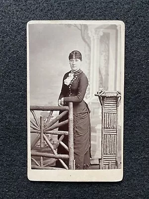 Antique Providence Rhode Island Pretty Woman Civil War Era CDV Photo Card • $9.95