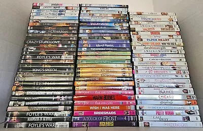 Lot Of 50+ Wholesale Dvd Drama Romance Vampire Musical Hallmark Tragedy  • $10