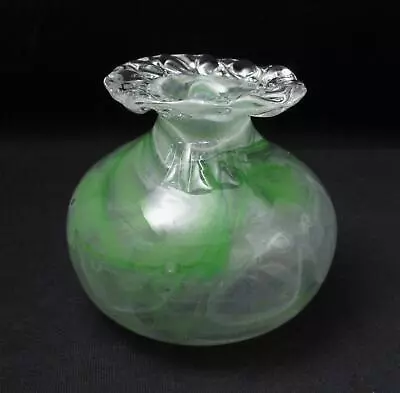 John Walsh Australian Studioart Glass Vase Hand Made Signed 1991 Jam Factory Int • $128