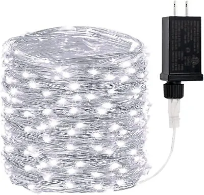 200 LED Christmas String Lights Indoor Outdoor Waterproof Plug In For Tree Room • $13.99