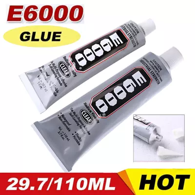 E-6000Glue Adhesive Precision - Tip-Fast Drying Waterproof Jewelry Art Craft • £5.50