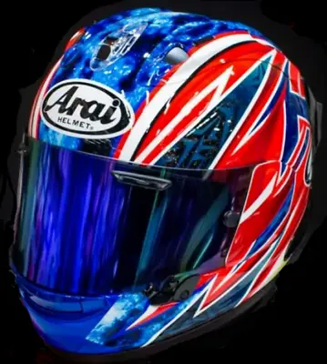 Size L 59-60 Cm Arai Rx7v Ai Ogura Moto2 2024 Race Crash Helmet • $1010.35