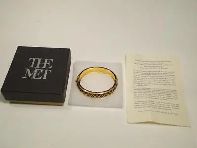 Metropolitan Museum Of Art Russian Imperial Diamond Pattern Bangle Bracelet • $30.99