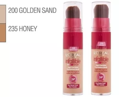 L'oreal Infallible Brush Foundation - 200 Golden Sand • £16.95