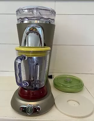 MARGARITAVILLE Blender Ice Shaver DM0570 Frozen Concoction Maker Electric Red • $79.99