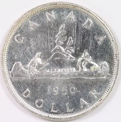 1950 Canada Silver Dollar George VI Canadian Coin • $35.99